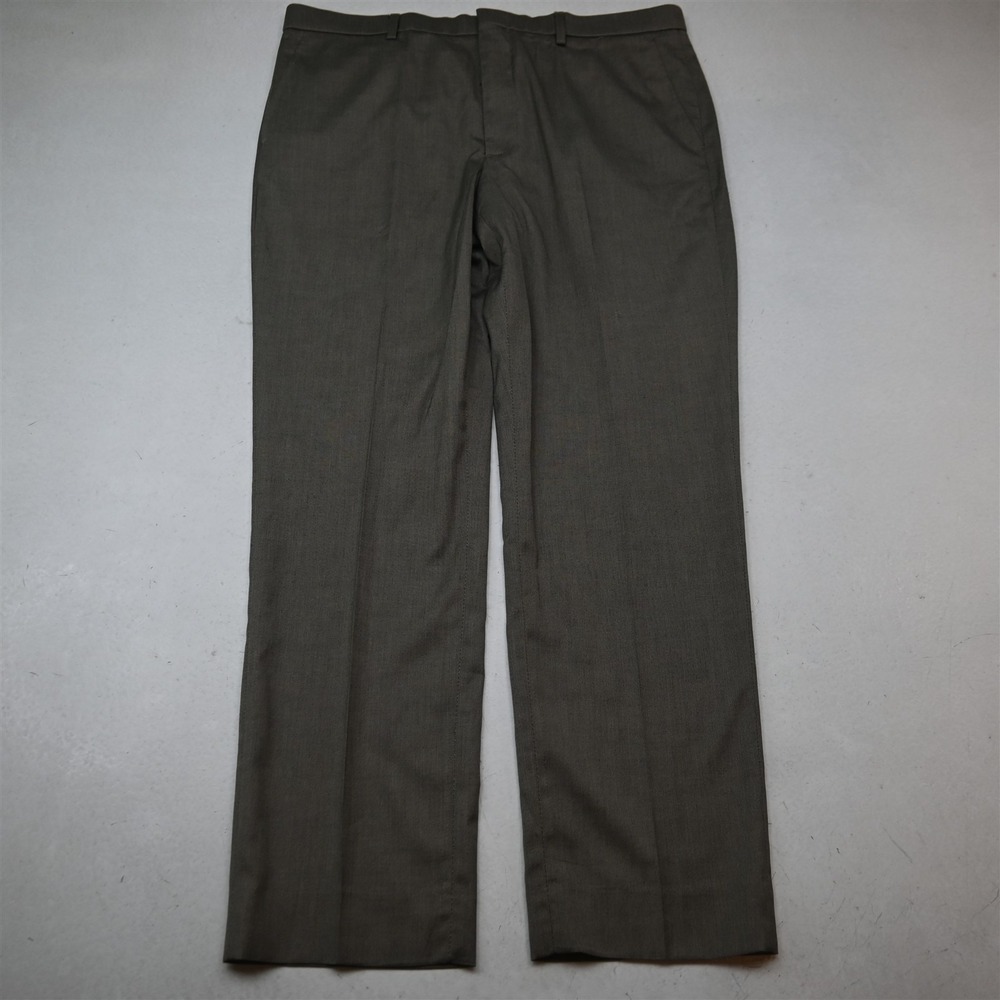 Kenneth Cole 36x30 Light Brown Stretch Awearness Modern Fit Dress Mens Pants